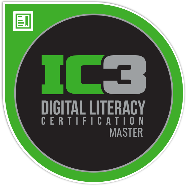 IC3 Digital Literacy Certification GS6 - Master All 3 Levels