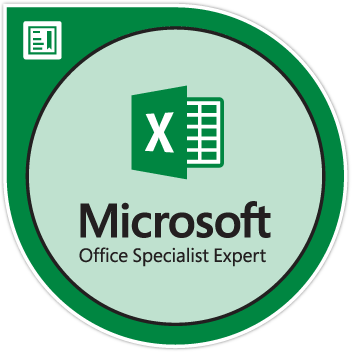 Microsoft Office Specialist - Microsoft Excel Expert - Office 2019